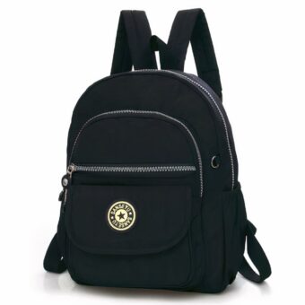 Mini wasserdichter Damen Rucksack einfarbig - Schwarz - Nike Rucksack