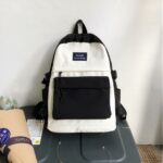 Teenager-Rucksack mit großer Kapazität - Schwarz - Rucksack Tasche