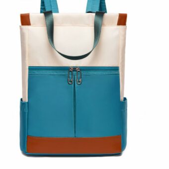 Wasserdichter Laptop-Rucksack für Frauen - Weiß - Laptop Rucksack Rucksack