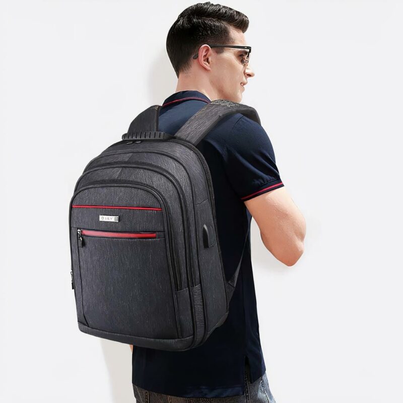 Multifunktionaler Rucksack - Schwarz - Rucksack Tasche