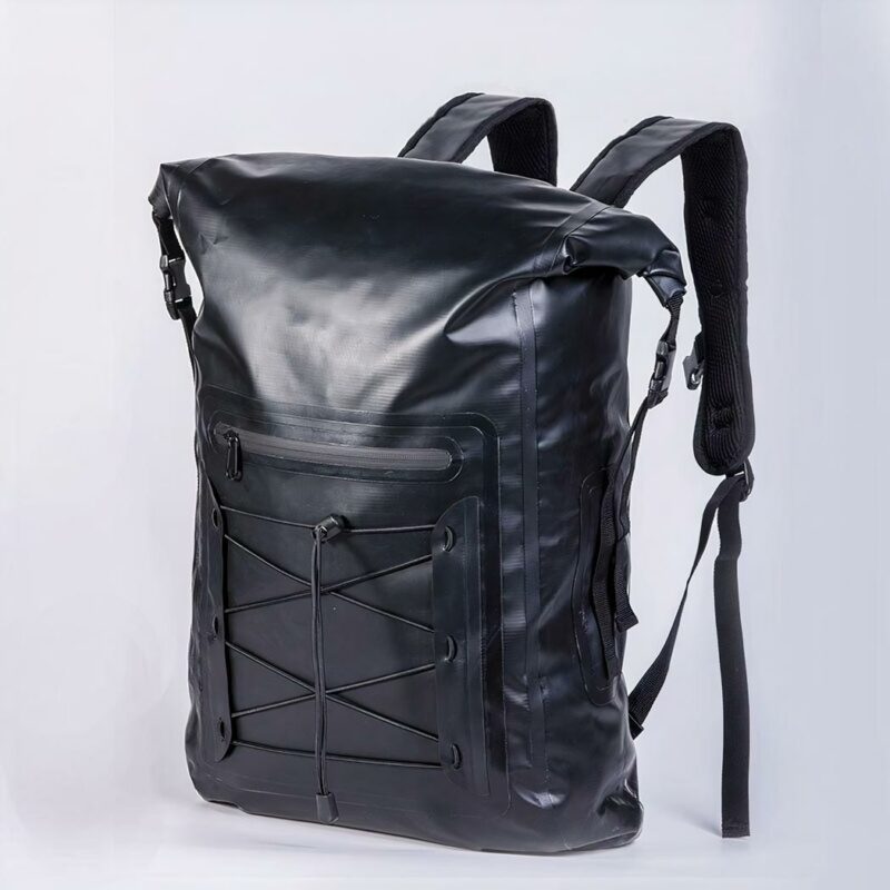 Schwimmrucksack 30L schwarz - Motorradhelm Tasche