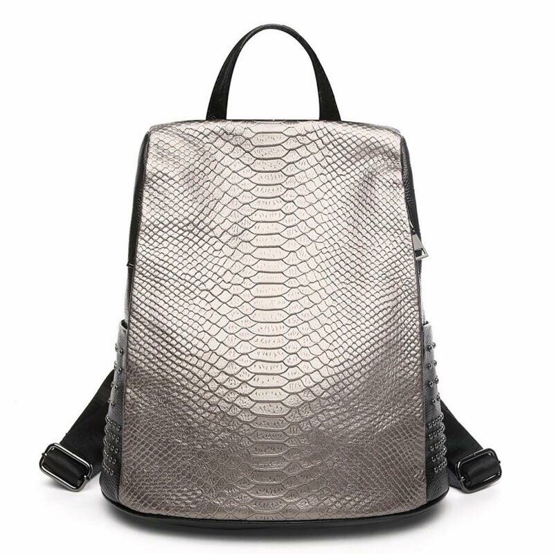 Eleganter Rucksack mit Krokodilmuster für Frauen, gute Qualität und modisch