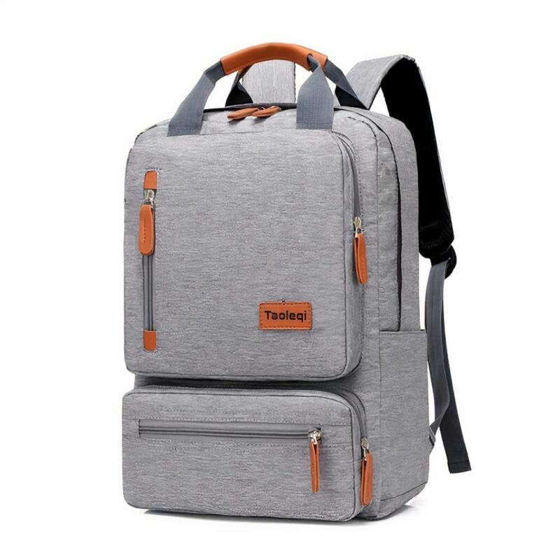 Laptop Rucksack - Grau - Laptop Rucksack Laptoptasche