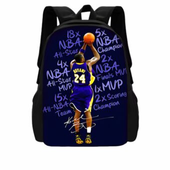 Sportlicher Basketball-Rucksack mit Kobe Bryant Motiv