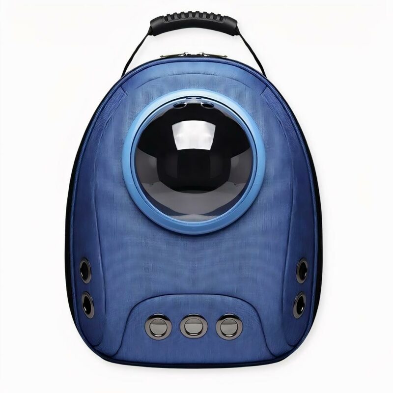 Möchten Sie Ihrer Katze oder Ihrem kleinen Hund eine Freude machen? Nehmen Sie ihn in diesem kleinen Katzenrucksack mit Sichtfenster mit auf einen Spaziergang. Für Ihren Komfort wurde der kleine Katzenrucksack mit Sichtfenster in einem kompakten Format hergestellt, wodurch er leichter ist. Im Inneren hat Ihre Katze jedoch genug Platz, um sich wohl zu fühlen.