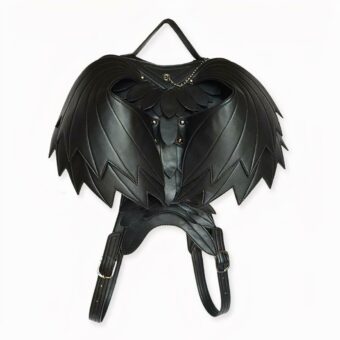 Dieser Rucksack für Frauen mit Engelsflügeln ist perfekt für junge Frauen, die einen einzigartigen und eleganten Look haben möchten.