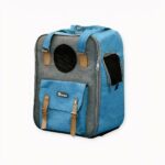 Gehen Sie gerne mit Ihrer Katze spazieren? Mit diesem Rucksack mit Tasche für den Katzentransport machen Sie es sich leicht. Ein geräumiger Tierrucksack mit Fenster, in dem sich Ihr Haustier wohlfühlen und die Landschaft genießen kann. Dieser niedliche Katzensack verfügt über eine Tasche, in der Sie Futter und andere Accessoires für Ihre Katze unterbringen können.