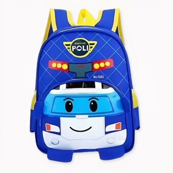 Robocar Poli Kinderrucksack in Blau, gute Qualität und sehr modisch.