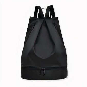 Wasserdichter und praktischer Schwimmrucksack Farbe Schwarz