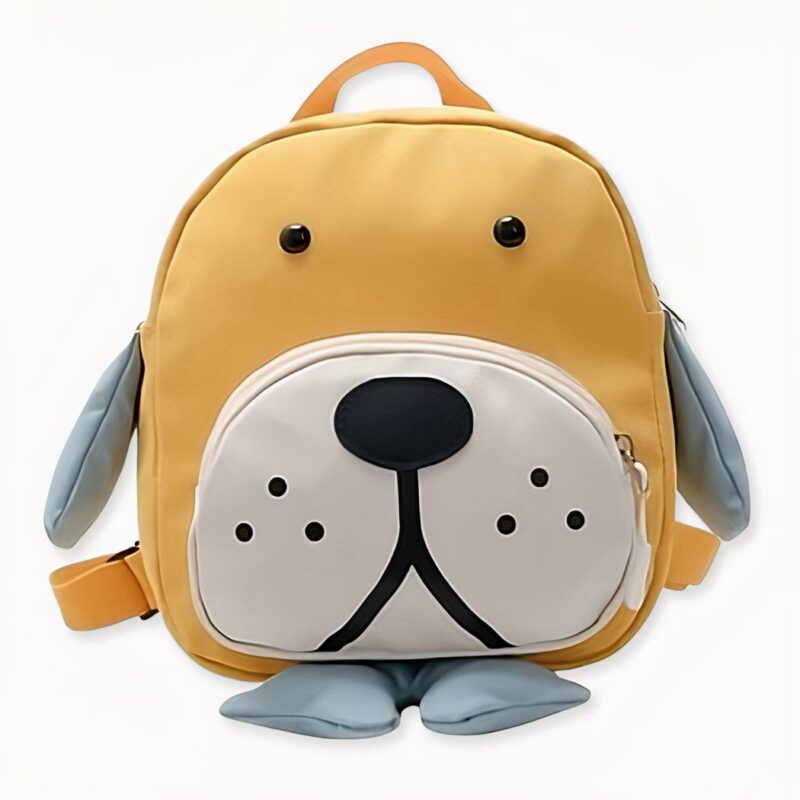 Kinderrucksack in Form eines Hundes, gute Qualität und modisch.