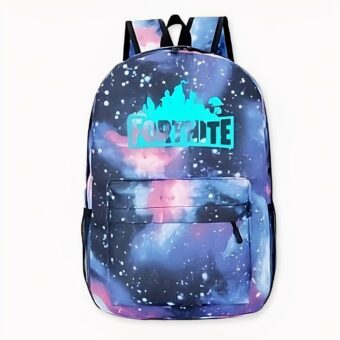 Mehrfarbiger Fortnite Galaxy Rucksack. Gute Qualität und sehr modisch.