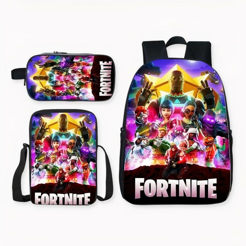 Sac_à_dos_Fortnite_fun_et_coloré_2 Spaßiger und farbenfroher Fortnite Rucksack - Fortnite Battle Royale Spiel. Gute Qualität und sehr modisch.