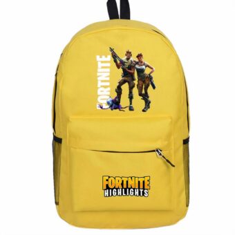 Modischer Rucksack Fortnite Highlights in Gelb