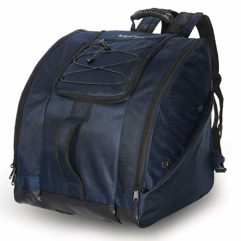 Wasserdichte Skitasche mit großer Kapazität in modischem Schwarz