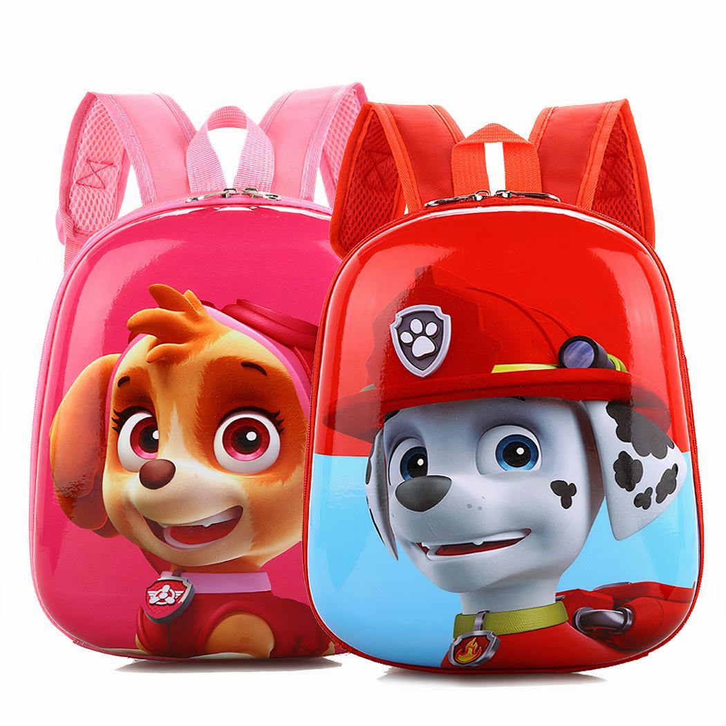 Paw Patrol Rucksack Für Kinder 3-6 Jahre - Mit Chase, Marshall & Skye, 8L, Wasserabweisend, Brustgurt