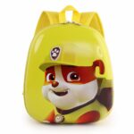 Patrol Patrol Rucksack für Mädchen und Jungen gelb mit weißem Hintergrund