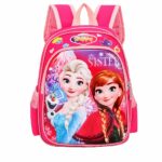 Prinzessin Anna und Elsa Schneekönigin Rucksack in Rosa