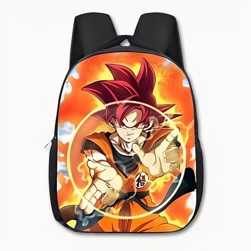 Dragon Ball Son Goku Super saiyen god Rucksack. Gute Qualität und sehr modisch.