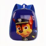 Patrol Patrol Rucksack für Mädchen und Jungen blau mit weißem Hintergrund