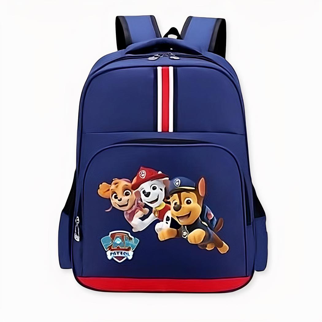 Rucksack Stella, Marcus und Chase Pat Patrouille blau und rot in verschiedenen Farben. Gute Qualität und sehr modisch