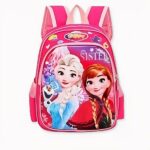 Prinzessin Anna und Elsa Schneekönigin Rucksack in rosa, gute Qualität und sehr modisch.