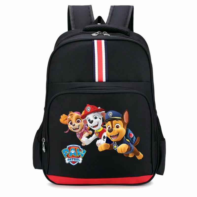 Stella, Marcus und Chase Patrol Patrol Rucksack schwarz und rot