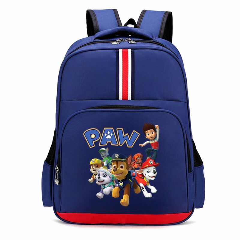 Rucksack Ryder und sein Team Pat Patrouille blau und rot