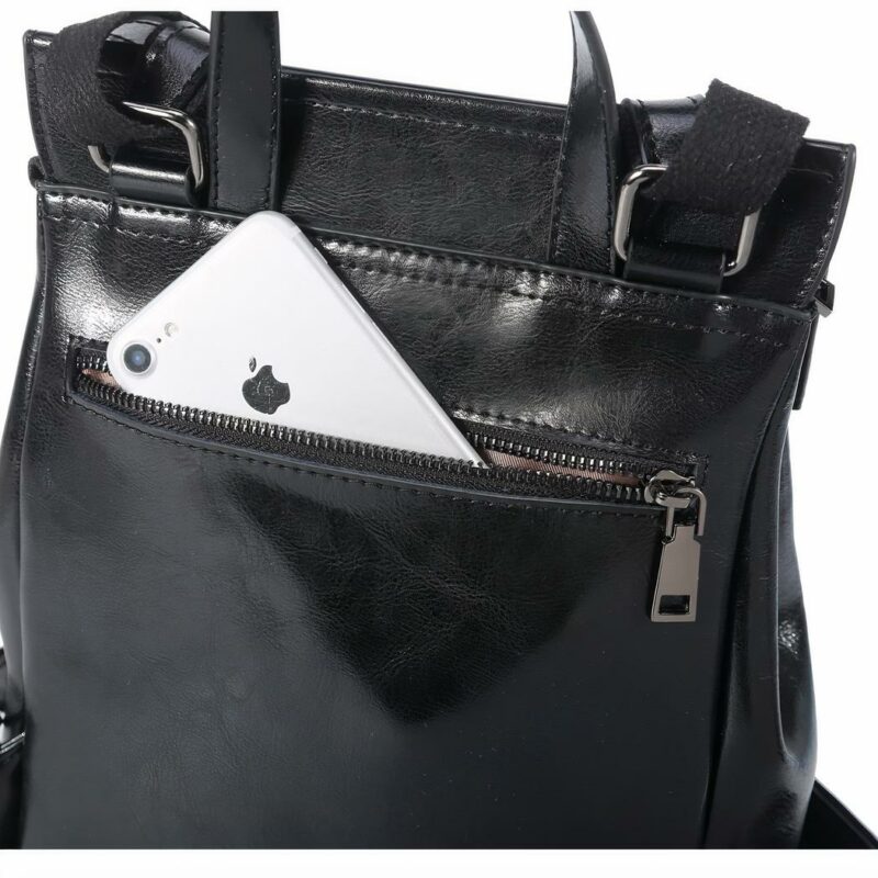 Rucksack aus Leder im Vintage-Stil für Frauen9