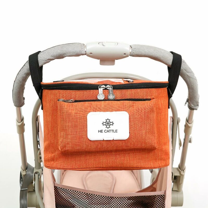 Elegante Aufbewahrungstasche für Kinderwagen, gute Qualität und modisch