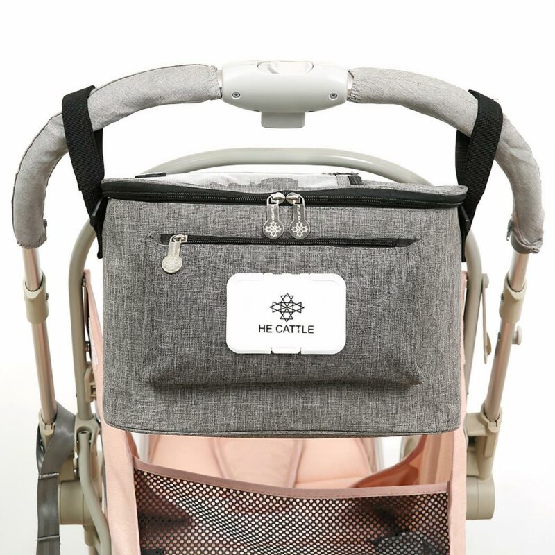 Elegante Aufbewahrungstasche für Kinderwagen 1