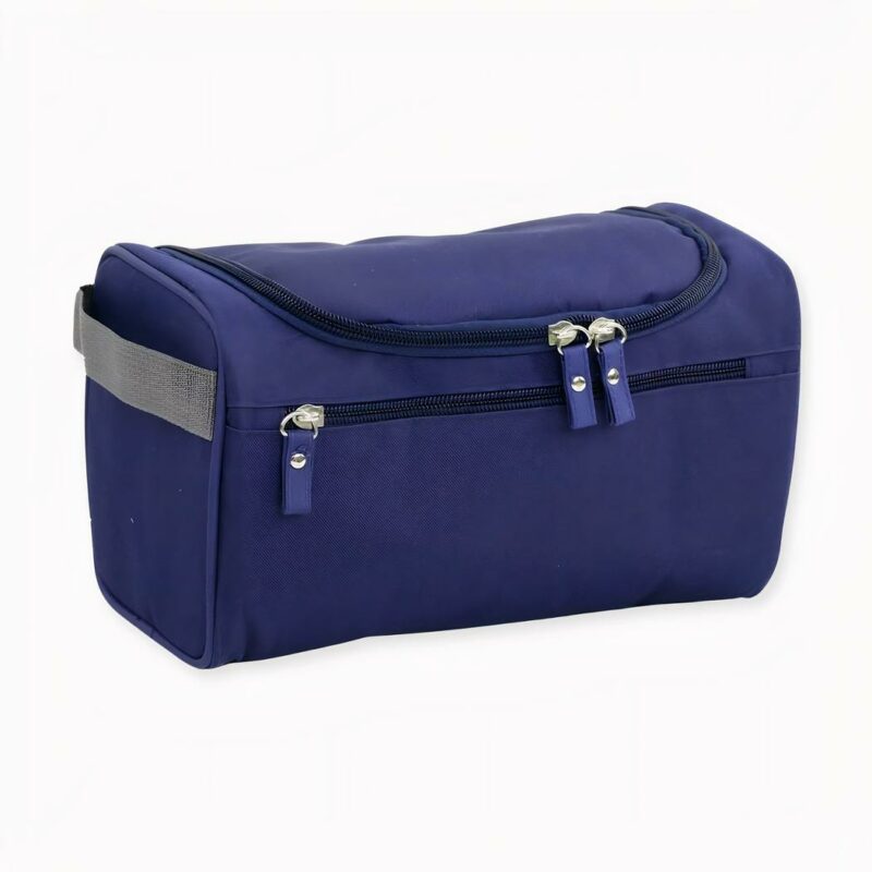 IMG_Sac à cosmétiques de voyage_multifonction_en_nylon Sind Sie gerne organisiert? Dann ist diese Kosmetiktasche genau das Richtige für Sie! Sie hat mehrere Taschen, so dass Sie alle Ihre Make-up- und Kosmetikprodukte an einem Ort aufbewahren können. Und sie ist perfekt für Reisen, da sie leicht ist und nicht viel Platz einnimmt. Die Tasche ist aus hochwertigem Nylon und Polyester gefertigt und ist langlebig und praktisch.