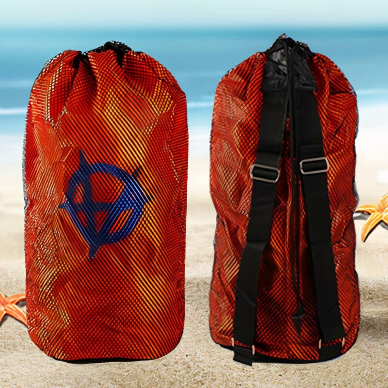 Strandtasche aus Netzgewebe, gute Qualität und modisch