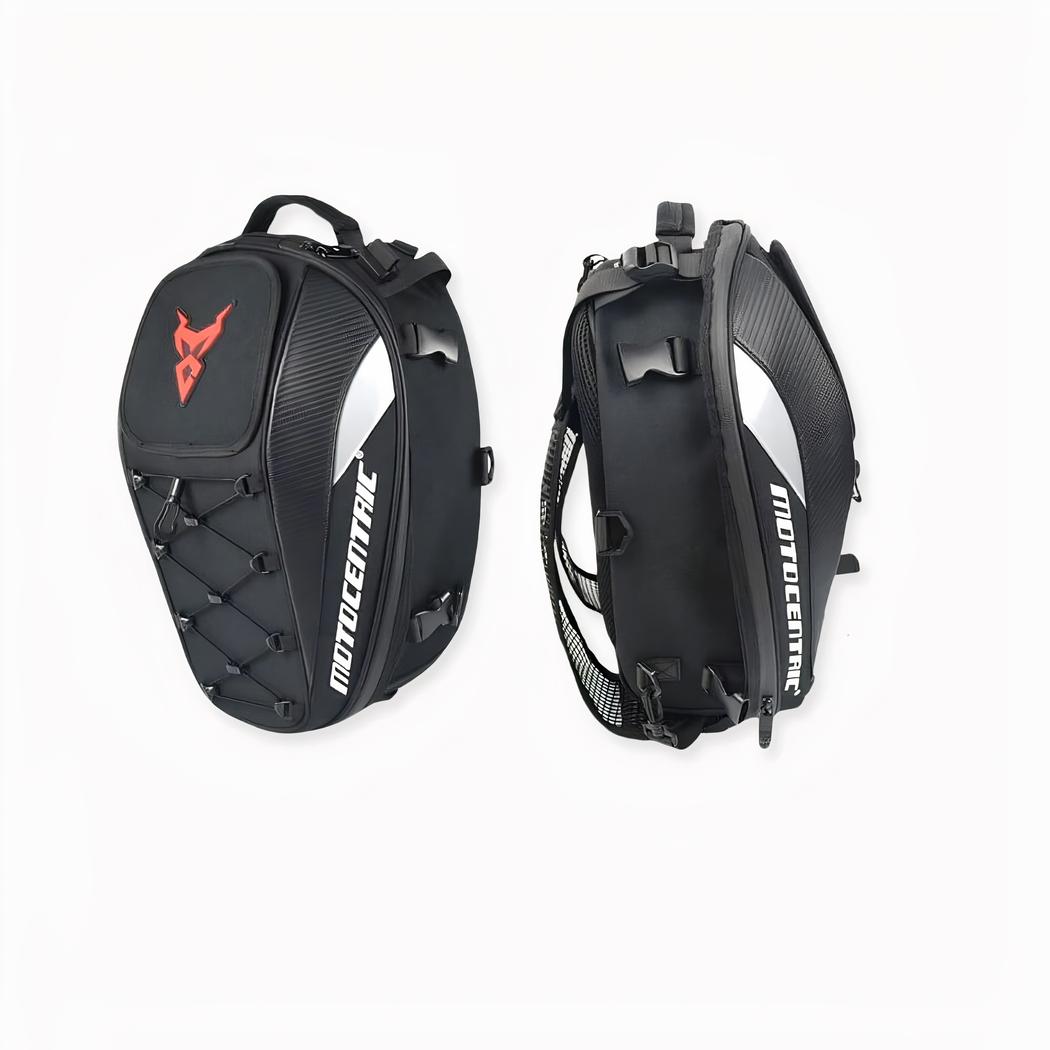Unser wasserdichter multifunktionaler Motorrad-Rucksack ist ein Muss für alle Ihre Motorradtouren. Er ist aus hochwertigem Oxford-Gewebe gefertigt, was ihn sehr haltbar und leicht zu reinigen macht. Dieser Rucksack ist wasserdicht, was ihn ideal für Motorradtouren, Fahrradtouren etc. macht. Er ist außerdem sehr leicht und kann überall hin mitgenommen werden.