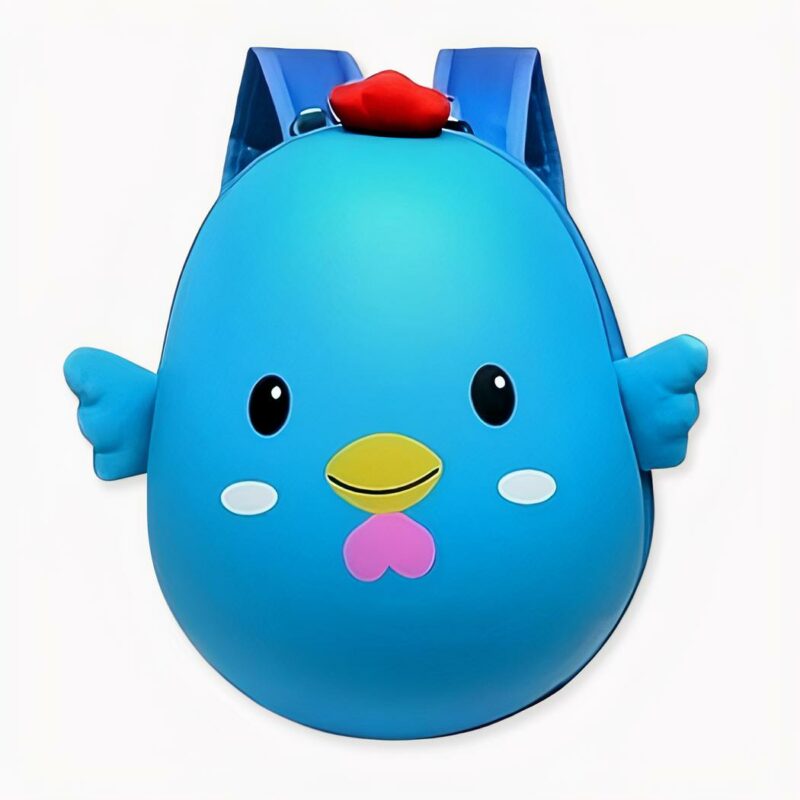 Lilliput-Rucksack für Kinder mit blauem Küken. Gute Qualität und sehr modisch.