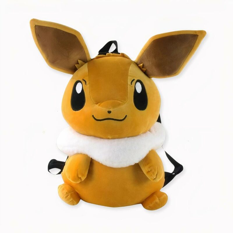 Dieser Pokémon Evoli Rucksack aus Plüsch wird Ihr Kind begeistern, ihn als Begleiter zu haben. Mit seinem niedlichen Aussehen und der weichen Plüschseite ist er ideal für den Transport der kleinen Dinge des täglichen Bedarfs. Ermutigen Sie Ihr Kind, Abenteuer zu erleben wie Sascha und seine treuen Freunde.