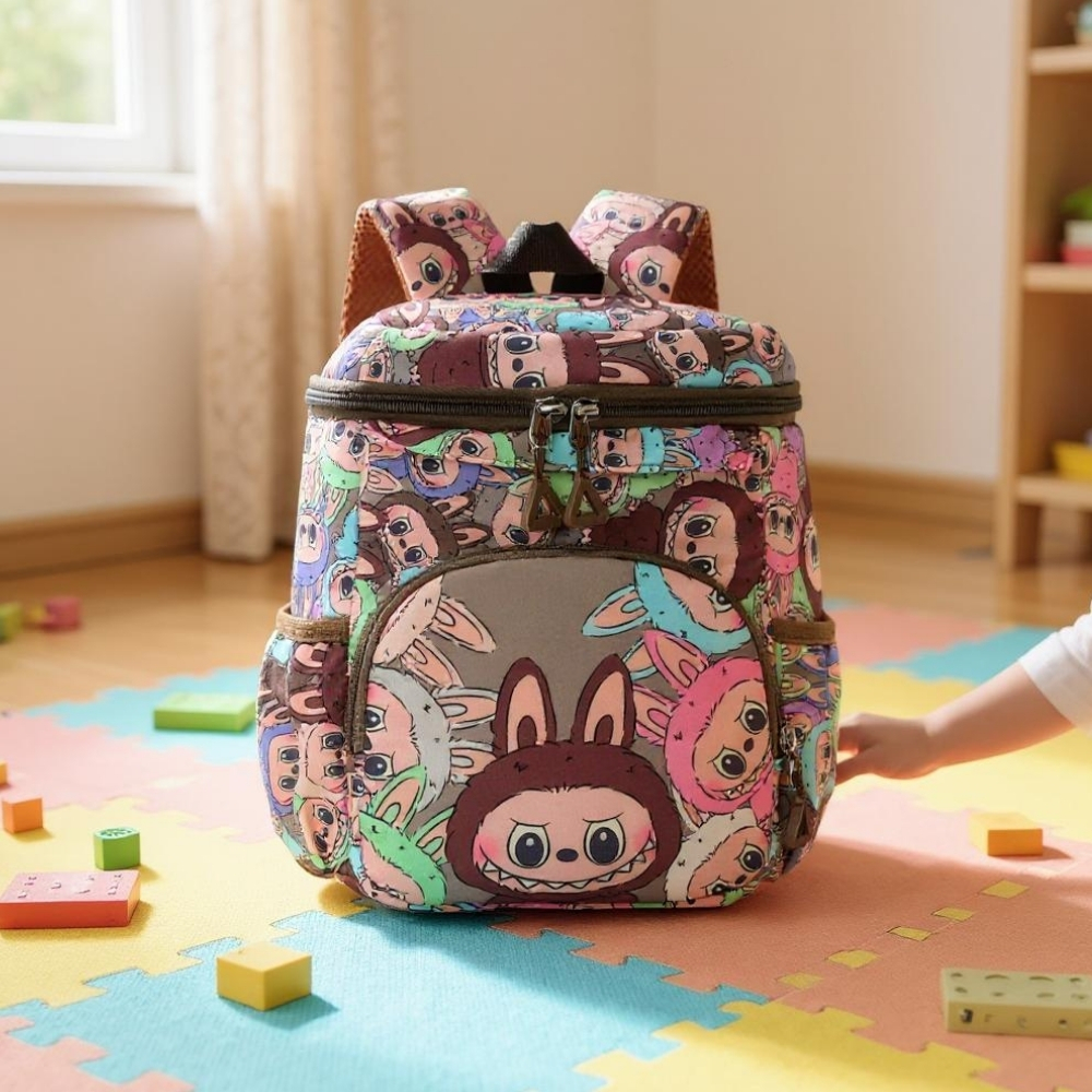 Labubu-Rucksack mit praktischem Verschluss – Bild 3
