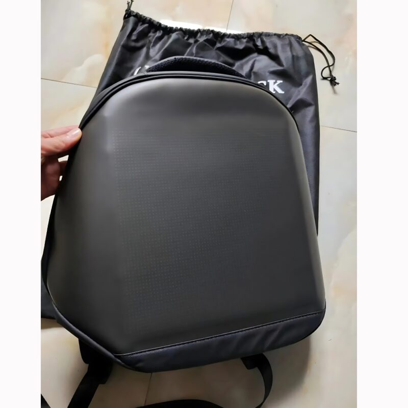 Rucksack mit programmierbarem LED-Display