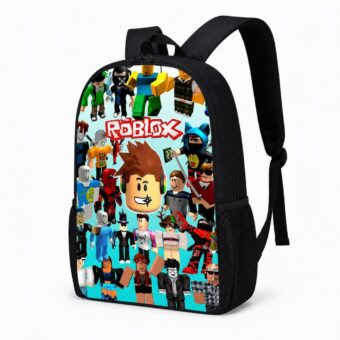 Roblox Rucksack mit mehreren Avataren des Spiels, Hauptansicht