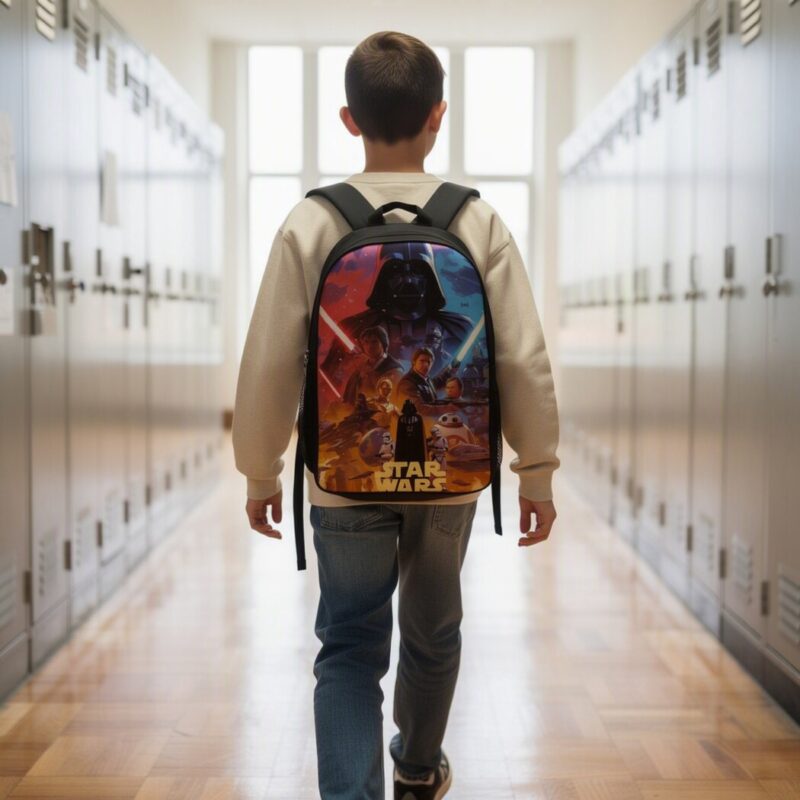Star Wars Rucksack mit mehreren Charakteren, Ansicht 2