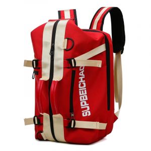Multifunktionaler Sportrucksack - Rot - Rucksack Handtasche