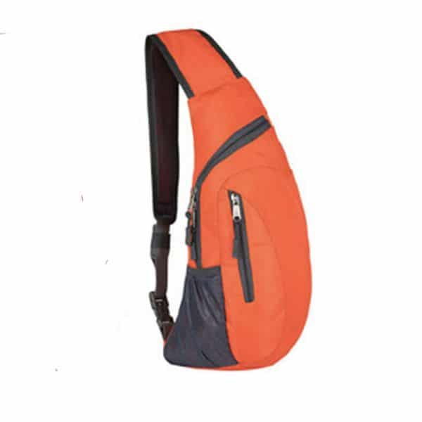 Schultertasche Rucksack - Orange - Messenger Bag Rucksack