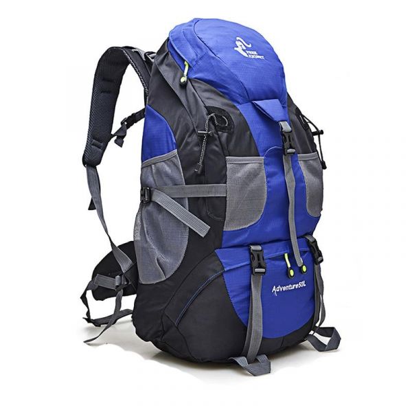 Wanderrucksack, 50L - Blau - Wanderrucksack Tasche