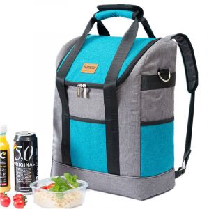 Isothermischer Rucksack extra groß blau - Tasche Lunchbox