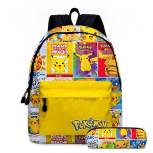 Pokémon Go Rucksack für Kinder - Gelb - Schulrucksack Rucksack für Jungen