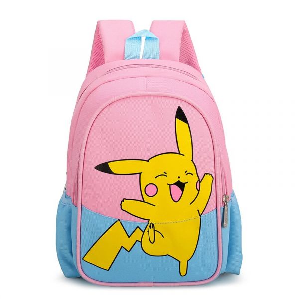 Pikachu Bedruckter Rucksack Für Kinder - Blau - Pikachu Rucksack