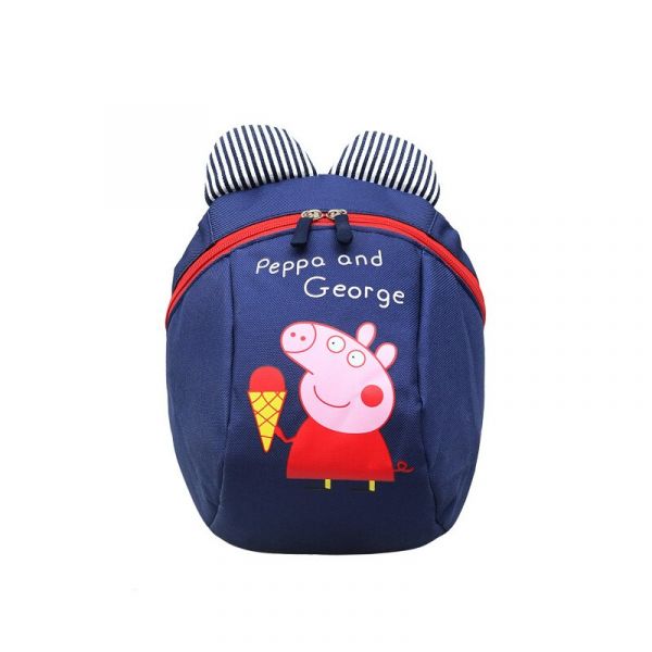 Peppa Pig Rucksack Für Kinder - Marineblau - Rucksack Tasche