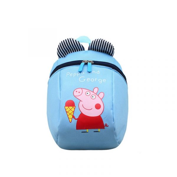 Peppa Pig Rucksack Für Kinder - Hellblau - Rucksack Rucksack Für Kinder