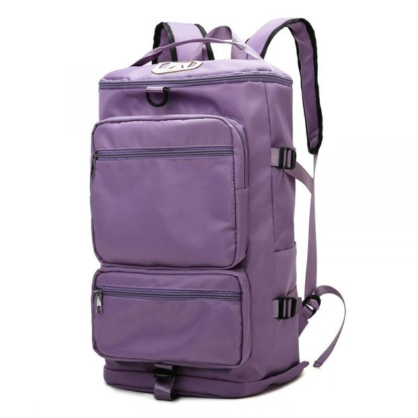 Konvertierbarer Reiserucksack - Violett - Rucksack Tasche