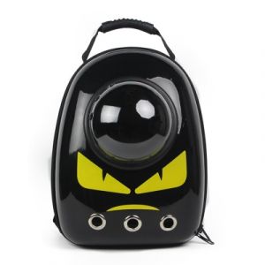 Designertasche für den Transport von Kleintieren - Schwarz - Katze Hund
