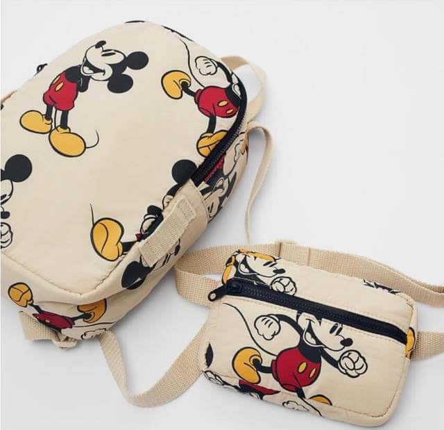 Mickey Mouse Rucksack Weiß